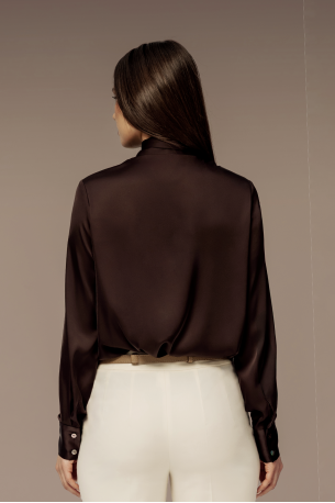 Блуза Бант с рукавом