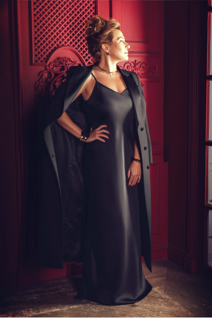 Платье на бретелях