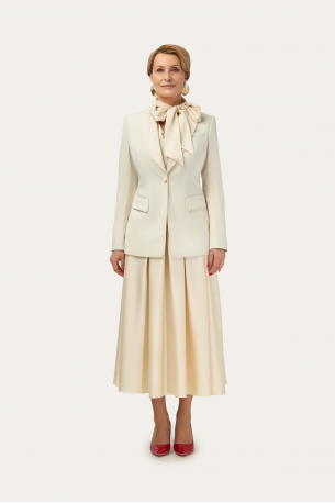 Жакет-смокинг с платьем