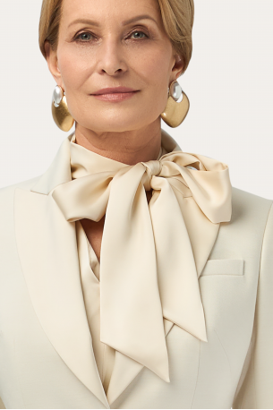 Жакет-смокинг с платьем