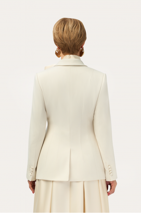 Жакет-смокинг с платьем