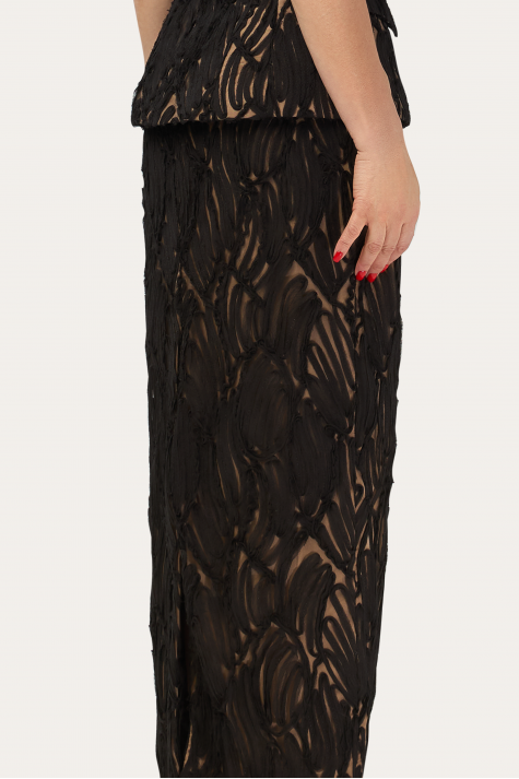 Жилет-корсет с юбкой