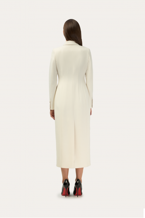 Платье-смокинг удлиненное  