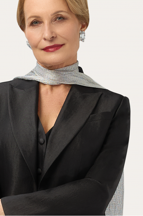 Жакет однобортный