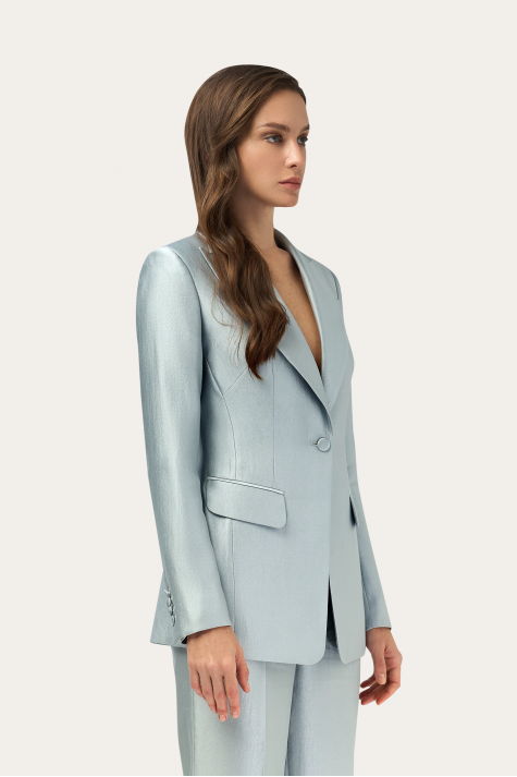 Жакет однобортный с брюками