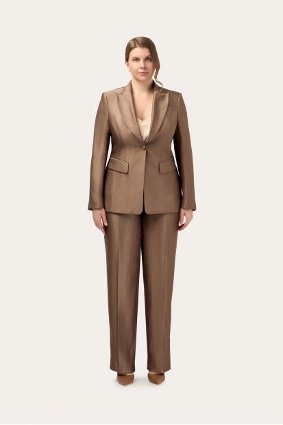 Жакет однобортный с брюками