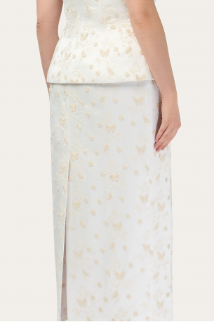 Жилет-корсет с юбкой