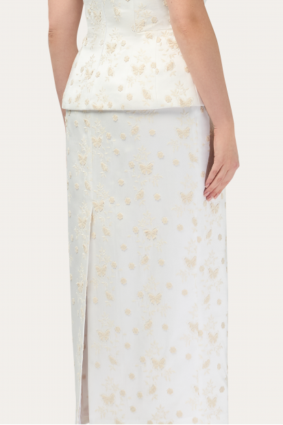 Жилет-корсет с юбкой