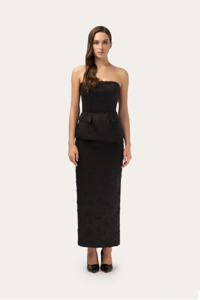 Жилет-корсет с юбкой