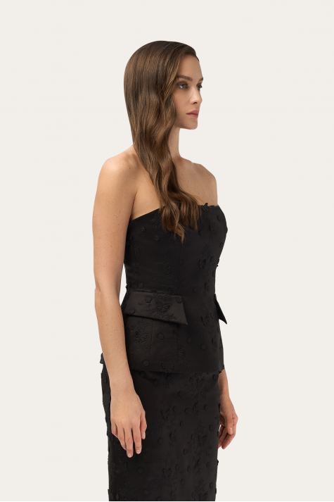 Жилет-корсет с юбкой