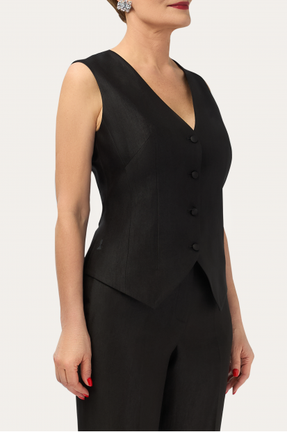 Жилет укороченный