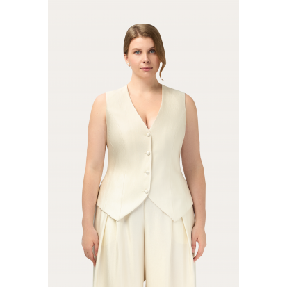 Жилет укороченный