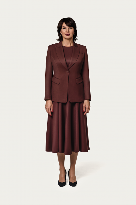 Жакет однобортный