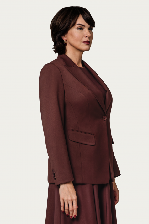 Жакет однобортный