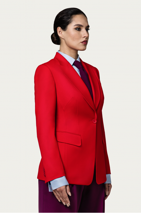 Жакет однобортный