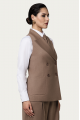 Жилет двубортный
