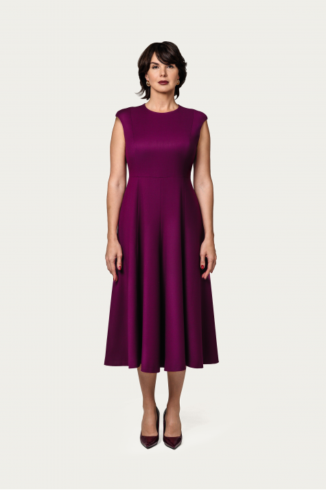 Платье-шестиклинка