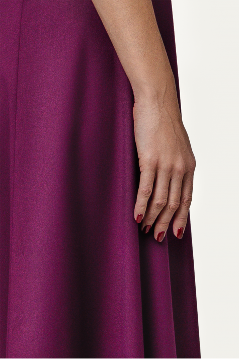 Платье-шестиклинка