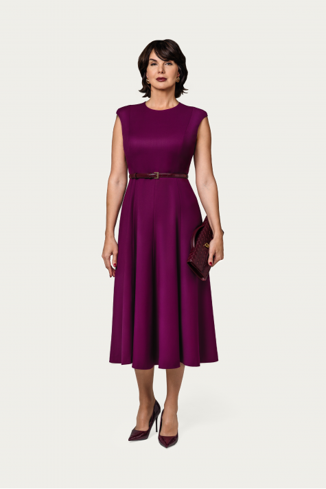 Платье-шестиклинка