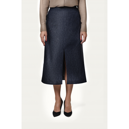 Юбка с разрезом