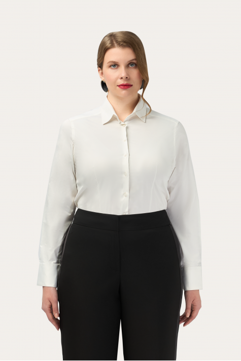 Рубашка с классическим манжетом