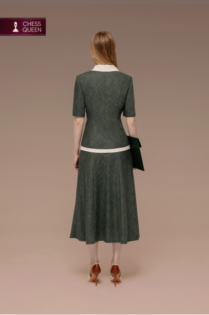 Жакет Каисса с юбкой-шестиклинка