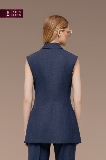 Жилет удлиненный