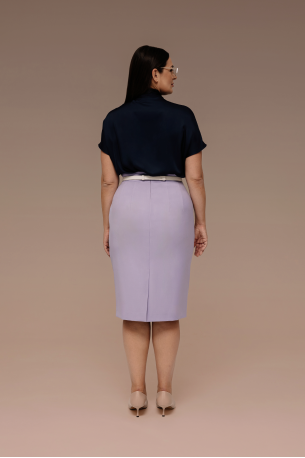 Блуза с юбкой карандаш