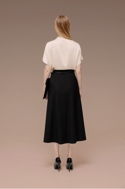 Блуза с юбкой-шестиклинка