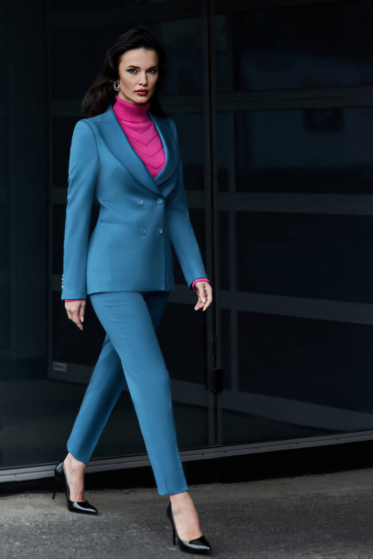 Двубортный жакет