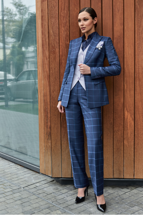 Блуза синего цвета Блуза синего цвета